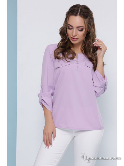 Блуза MarSe, цвет сиреневый
