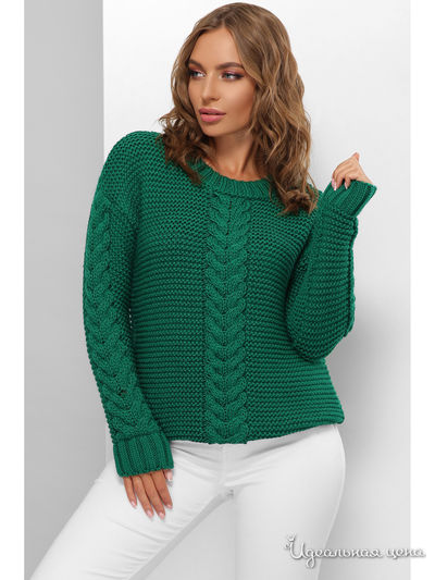 Свитер MarSe, цвет изумрудный