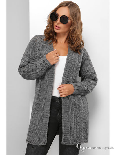 Кардиган MarSe, цвет темно-серый