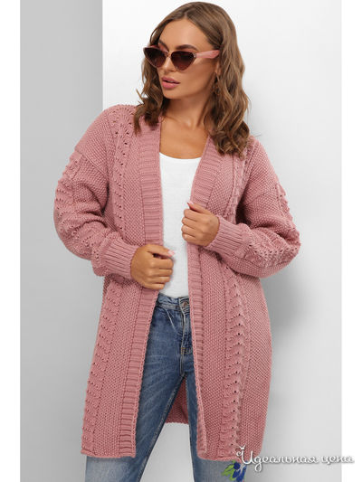 Кардиган MarSe, цвет розовый