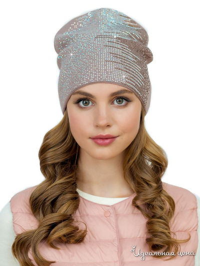 Шапка LANDRE, цвет светло-бежевый