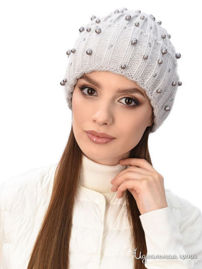 Шапка LANDRE, цвет светло-серый