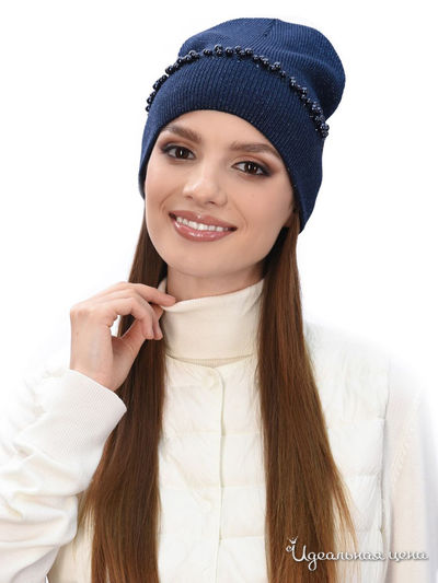 Шапка LANDRE, цвет темно-синий