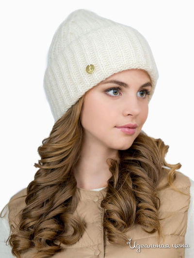 Шапка LANDRE, цвет молочный
