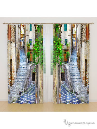 Шторы Сирень, цвет Мультиколор