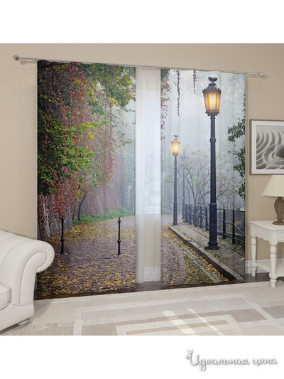 Шторы Сирень, цвет Мультиколор