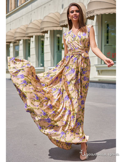 Платье MasModa, цвет золотой