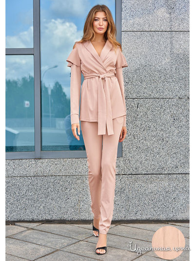 Костюм Jadone Fashion, цвет бежевый