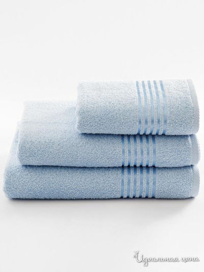 Полотенце, 90*150 см Maxstyle, цвет голубой