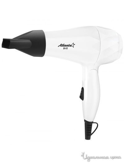 Фен дорожный Atlanta, цвет белый