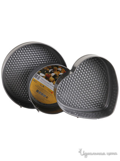 Набор разъемных форм для выпечки, 3 предмета Pomi d'Oro