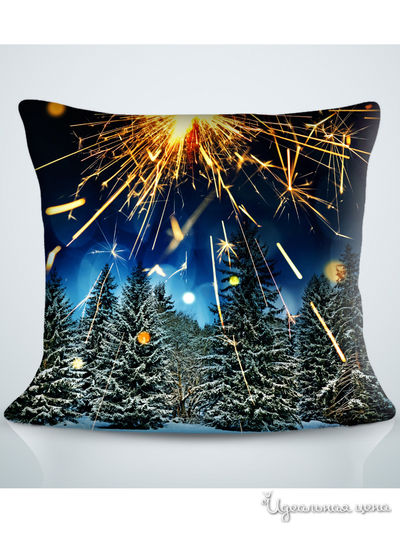 Подушка декоративная, 40*40 см Сирень, цвет мультиколор