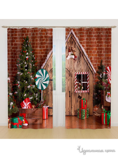 Фотошторы, 145*260 см, 2 шт. Сирень, цвет мультиколор