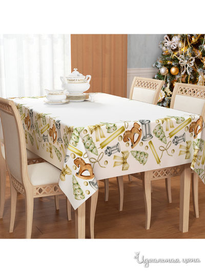 Скатерть, 145*120 см Сирень, цвет мультиколор