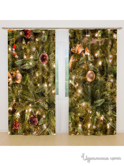 Фотошторы, 145*260 см, 2 шт. Сирень