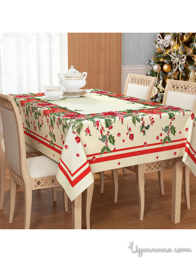 Скатерть, 145*120 см Сирень, цвет мультиколор