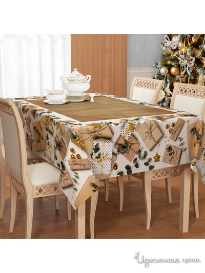 Скатерть, 145*120 см Сирень, цвет мультиколор
