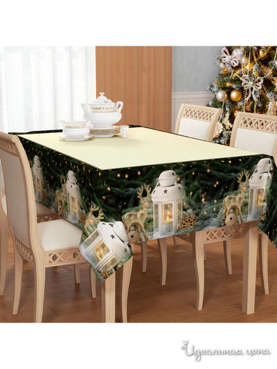 Скатерть, 145*120 см Сирень, цвет мультиколор