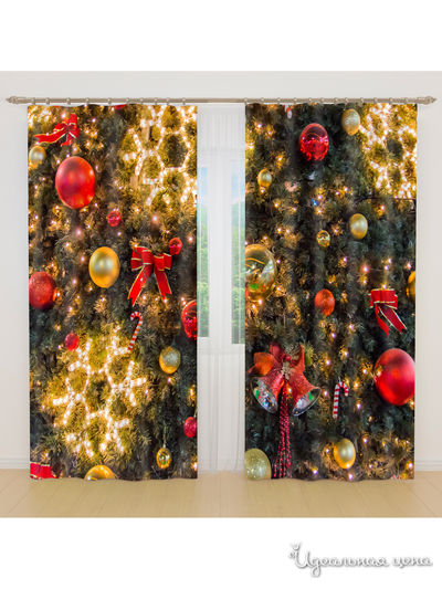 Фотошторы, 145*260 см, 2 шт. Сирень, цвет мультиколор