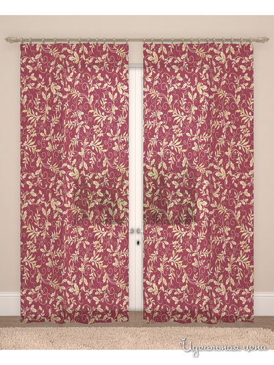 Фототюль, 145*260 см, 2 шт. Сирень, цвет мультиколор