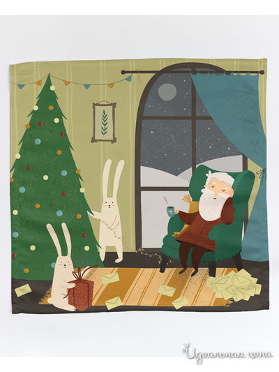 Салфетки, 40*40 см, 2 шт. Сирень, цвет мультиколор