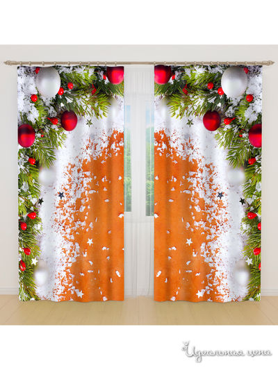 Фотошторы, 145*260 см, 2 шт. Сирень