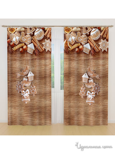 Фотошторы, 145*260 см, 2 шт. Сирень