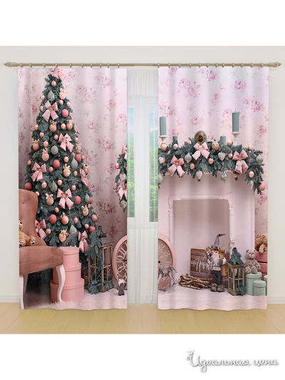 Фотошторы, 145*260 см, 2 шт. Сирень