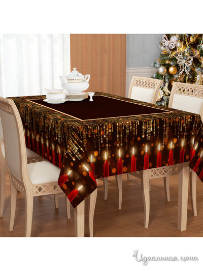 Скатерть, 145*120 см Сирень, цвет мультиколор