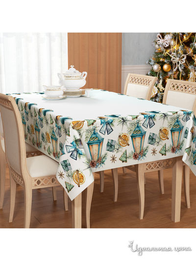 Скатерть, 145*120 см Сирень, цвет мультиколор