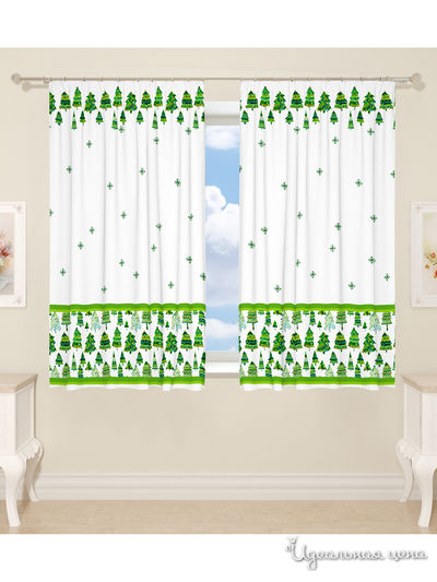 Фотошторы для кухни, 145*160 см, 2 шт. Сирень