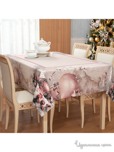 Скатерть, 145*120 см Сирень, цвет мультиколор