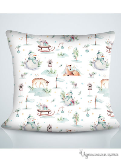 Подушка декоративная, 40*40 см Сирень, цвет мультиколор