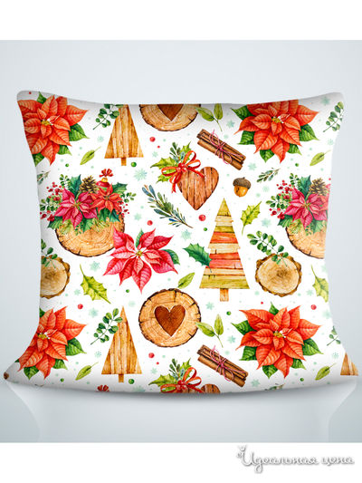 Подушка декоративная, 40*40 см Сирень, цвет мультиколор