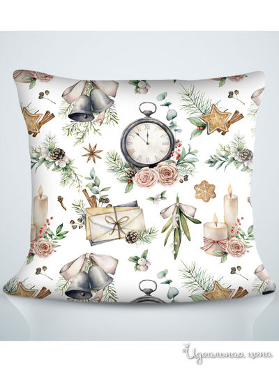 Подушка декоративная, 40*40 см Сирень, цвет мультиколор