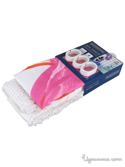 Набор для ванной комнаты: шторка и коврик Rosenberg