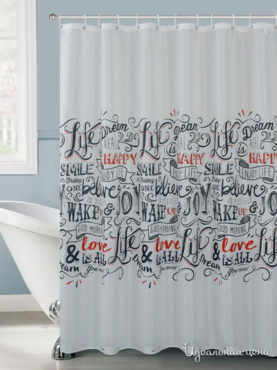 Штора для ванной комнаты, 180*180 см Rosenberg