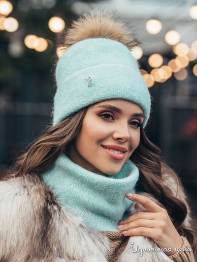 Комплект с шапкой Dressa, цвет мятный