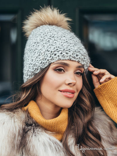 Шапка Dressa, цвет серый