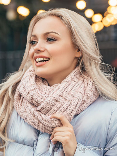 Снуд Dressa, цвет светло-розовый