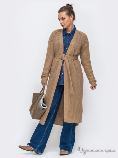 Кардиган Dressa, цвет бежевый