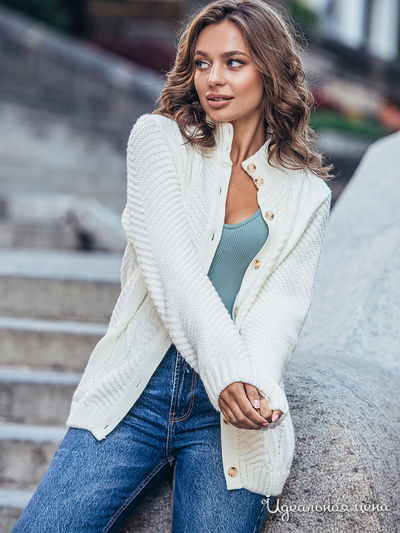 Кардиган Dressa, цвет молочный