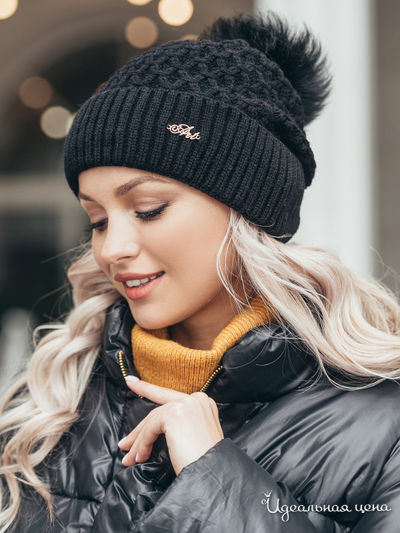 Шапка Dressa, цвет черный