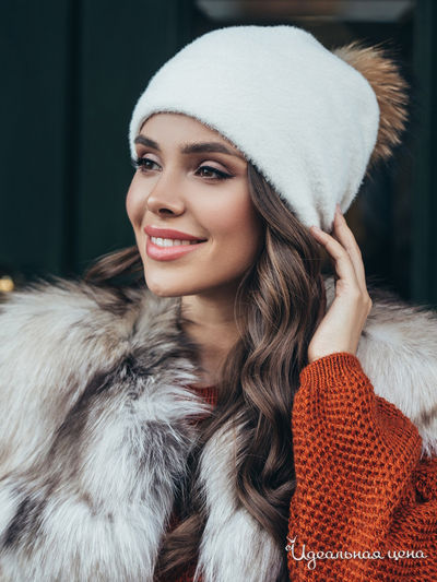 Шапка Dressa, цвет белый