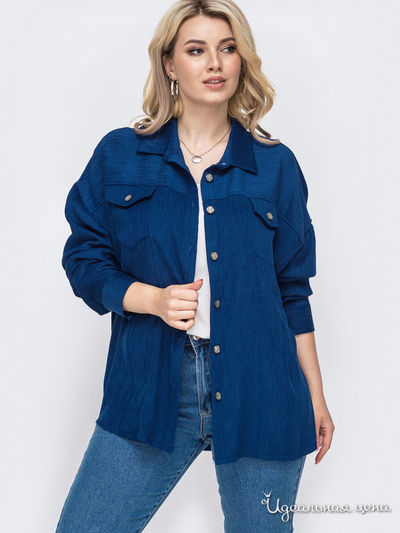 Рубашка Dressa, цвет синий