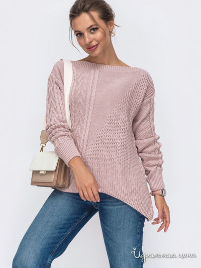 Джемпер Dressa, цвет светло-розовый