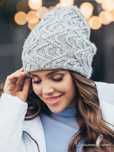 Шапка Dressa, цвет серый