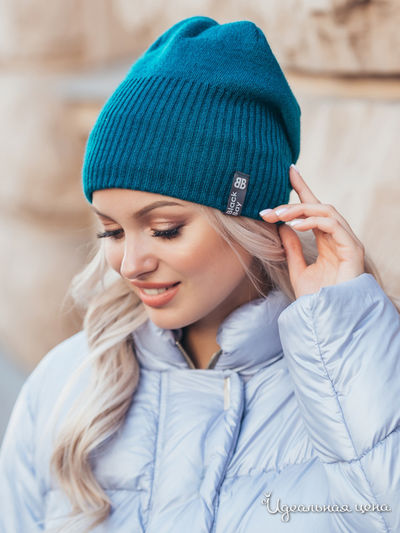 Шапка Dressa, цвет изумрудный