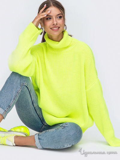 Свитер Dressa, цвет салатовый