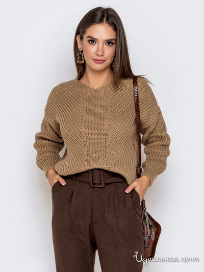 Пуловер Dressa, цвет бежевый